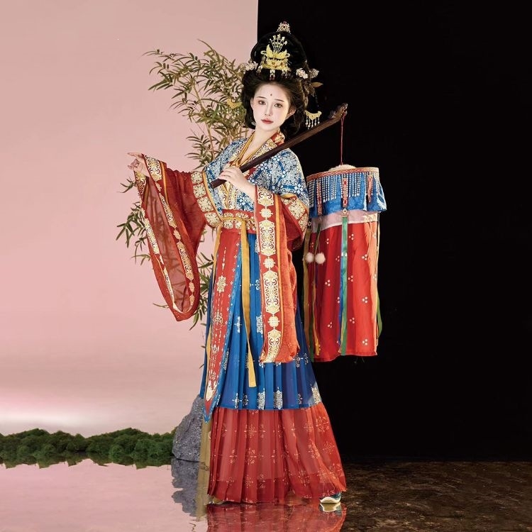 Šivani Hanfu za žene s motivom vile, obnovljen dizajn, tradicionalni kineski stil