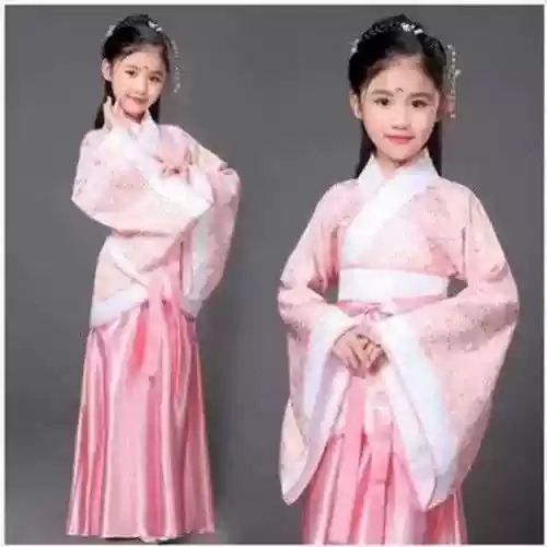 Hanfu kostim za izvedbu inspiriran Lin Daiyu iz Dream of the Red Chamber, dinastija Song, kaput i suknja za pozornicu i studijsku fotografiju