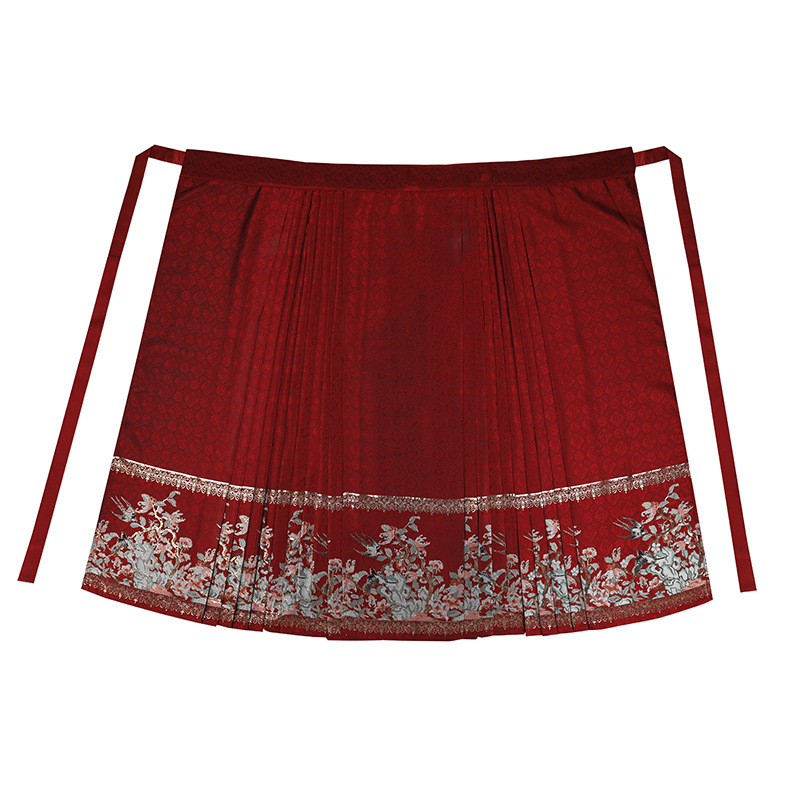 Dnevni outfit inspiriran Hanfuom, s modernim rukavima i Mamian suknjom