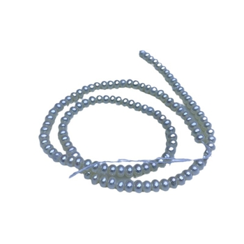 3-4 mm természetes édesvízi gyöngyök lapos gyöngyök DIY ékszerekhez - szabad gyöngyök nyaklánc készítéséhez