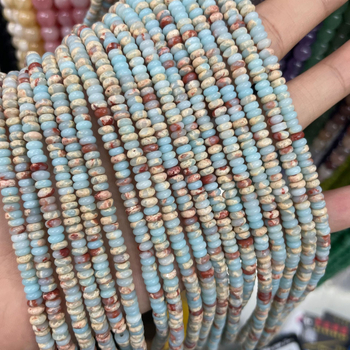 Razdvojne perle 2x4 mm, perle s uzorkom zmijske kože, perle od Shoushan kamena, slobodne perle, dodaci dijelovi za nakit