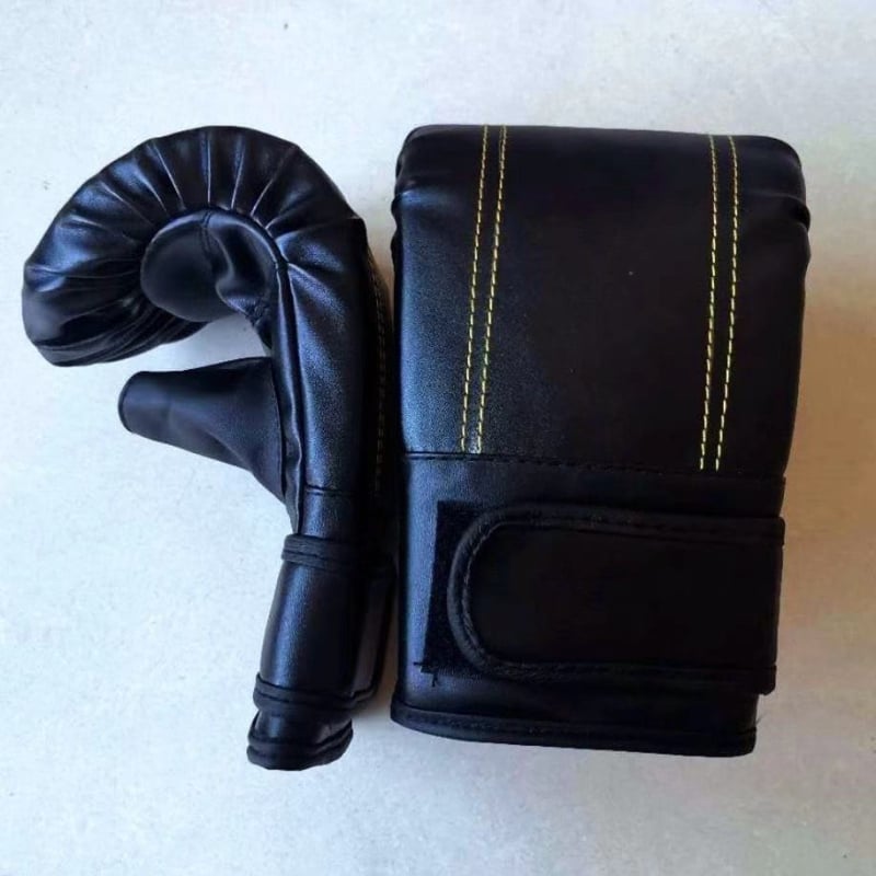 Rukavice za treniranje sanda boksa, MMA rukavice za pravi borbu, bez prstiju, debeli i otporni na habanje
