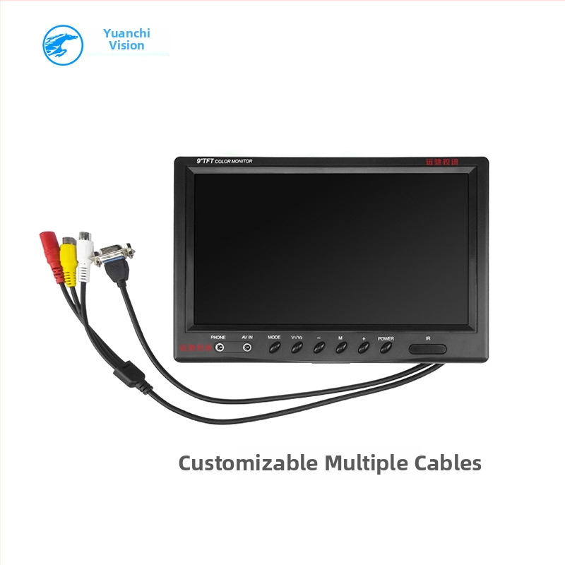 9-inčni auto LCD monitor s HD DVR-om, široki raspon napona za kamione i poljoprivrednu opremu