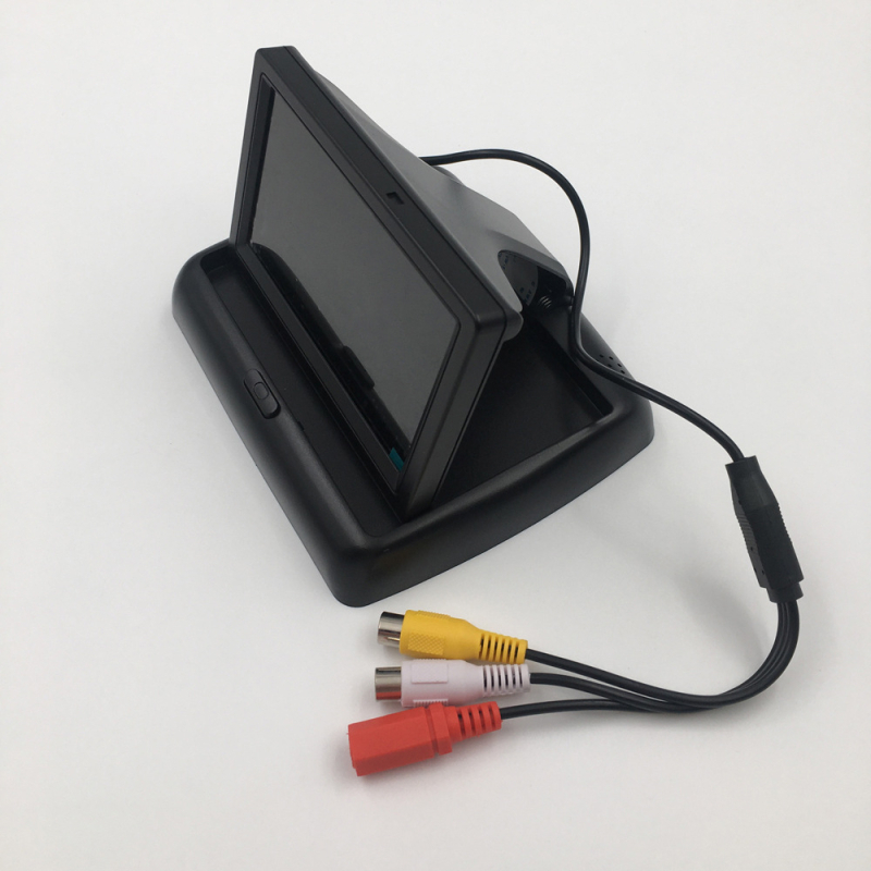 Univerzalni auto LCD monitor 1080p, 4,3 inča, sklopivi