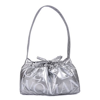 Nylon dumpling bag, közepes méretű, puha, vállon hordható mágneses csatolással, mindennapi használatra