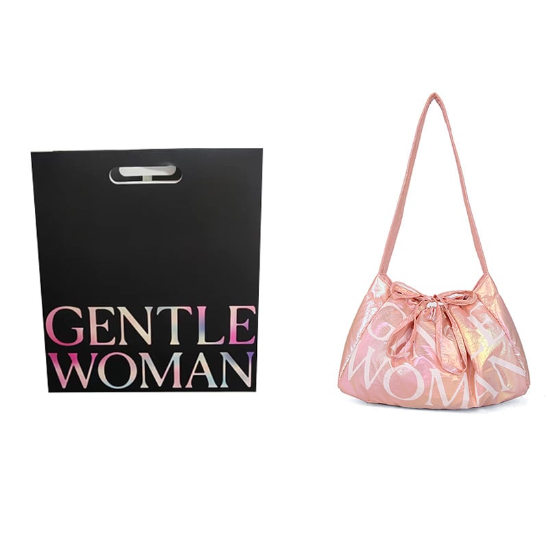Nylon dumpling bag, közepes méretű, puha, vállon hordható mágneses csatolással, mindennapi használatra