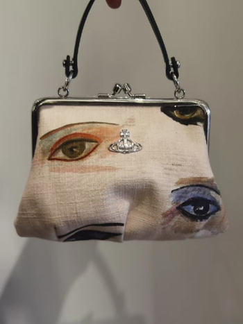 Torba Dumpling Empress Dowager Saturn, proljeće-ljeto 2026, moderna visoko-kvalitetna retro torba s kopčom i lancem, mala crossbody