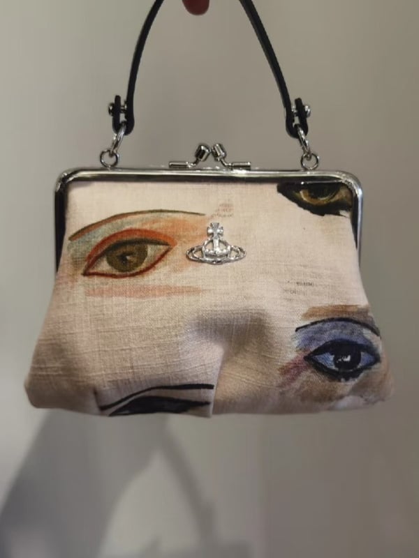 Torba Dumpling Empress Dowager Saturn, proljeće-ljeto 2026, moderna visoko-kvalitetna retro torba s kopčom i lancem, mala crossbody