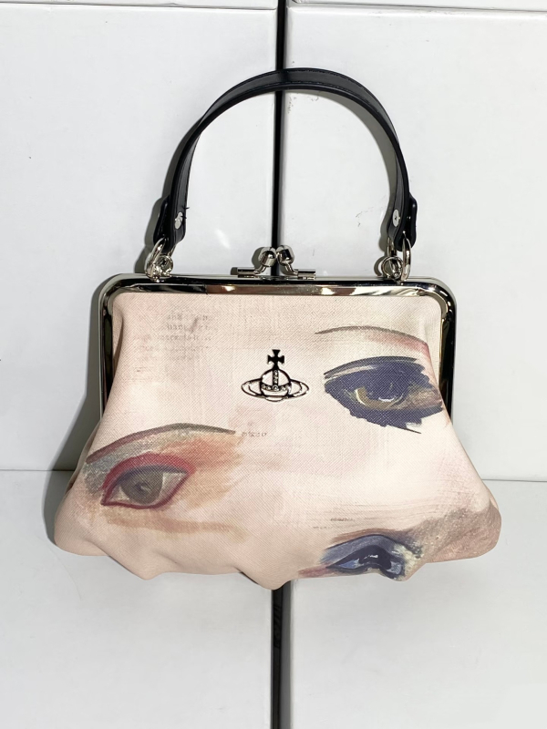 Torba Dumpling Empress Dowager Saturn, proljeće-ljeto 2026, moderna visoko-kvalitetna retro torba s kopčom i lancem, mala crossbody