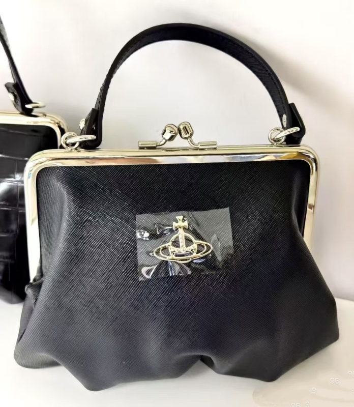 Torba Dumpling Empress Dowager Saturn, proljeće-ljeto 2026, moderna visoko-kvalitetna retro torba s kopčom i lancem, mala crossbody