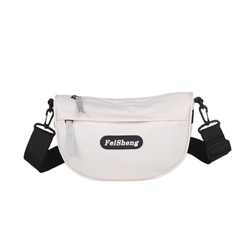 Ženska PU Oxford crossbody torba, mala torba preko ramena, dumpling oblik, velika kapaciteta za telefon, ulični stil