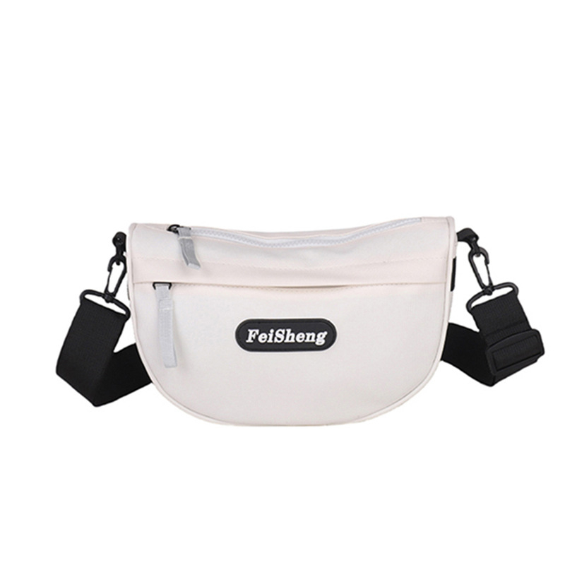 Ženska PU Oxford crossbody torba, mala torba preko ramena, dumpling oblik, velika kapaciteta za telefon, ulični stil