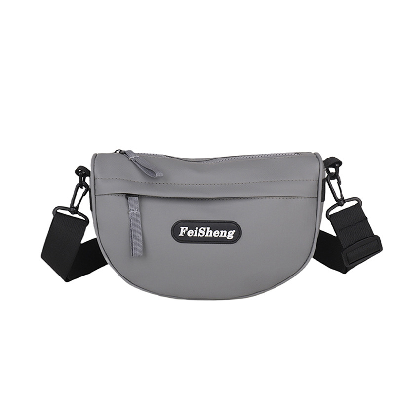 Ženska PU Oxford crossbody torba, mala torba preko ramena, dumpling oblik, velika kapaciteta za telefon, ulični stil