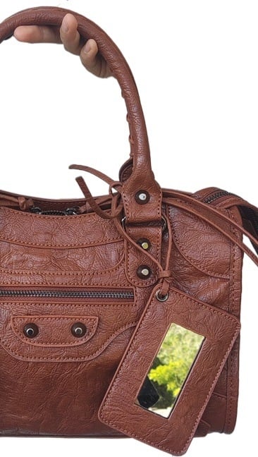 Európai–amerikai retro tote táska szegecses részletekkel, párizsi ihletésű váll-táska