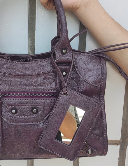 Európai–amerikai retro tote táska szegecses részletekkel, párizsi ihletésű váll-táska