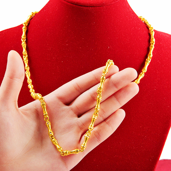 Pozlaćeni mesing lanac s privjeskom u obliku glave zmaja i geometrijskim lancem, duljina 51–80 cm