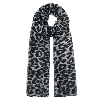 Dugi šal s leopard uzorkom od voila, za žene, mekan i nježan prema koži, svestrani putni dodatak, zaštita od sunca