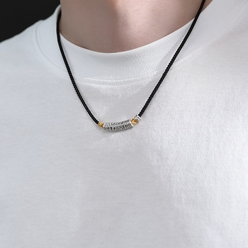 Privjesak sa šest znakova mantre, retro stil, unisex, Godina zmaja