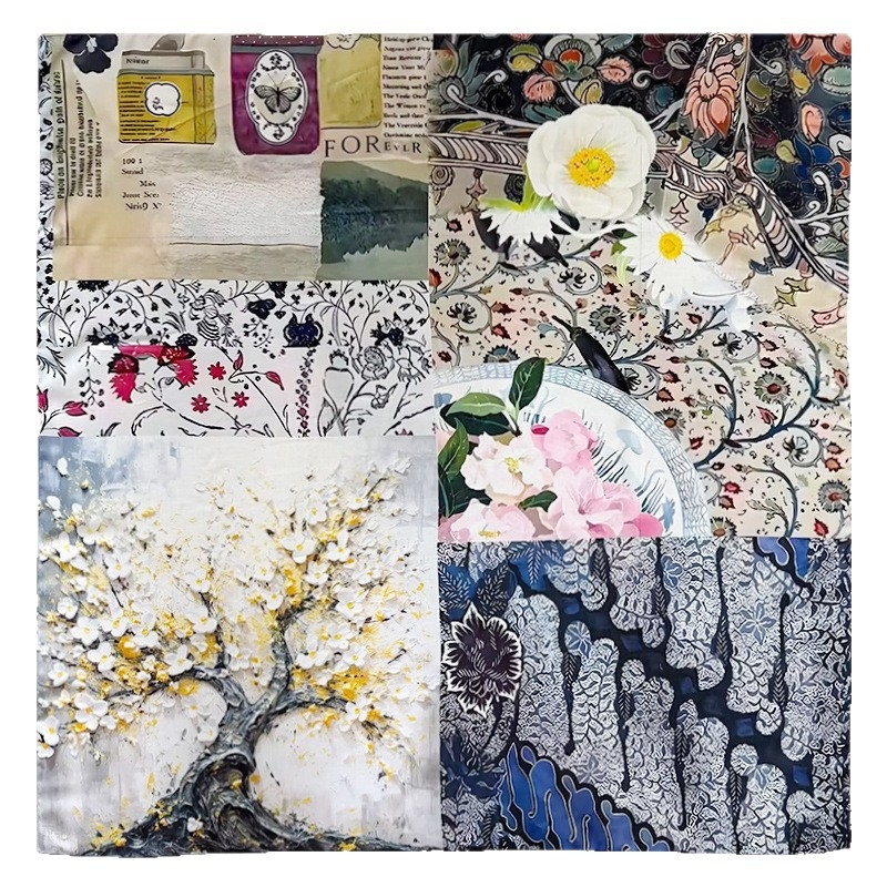 Šal kvadratnog oblika od imitacije svile i pamuka s osvježavajućim printom, 110×110 cm, Malay stil marama za glavu, lagani šal za zaštitu od sunca za žene