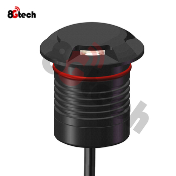 LED Turtleback лампа за стъпала, вградена за външни пътеки, IP67 водоустойчива, странично излъчване, 2700K, 300 lm