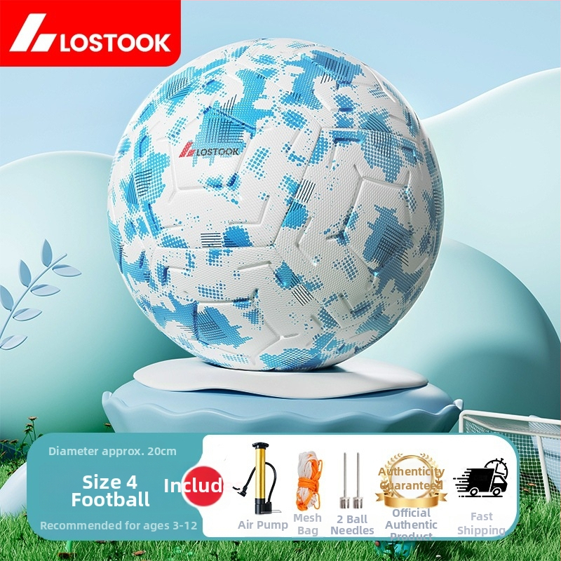 PVC futbalová lopta pre deti, veľkosti 4 a 5, odolná tréningová lopta