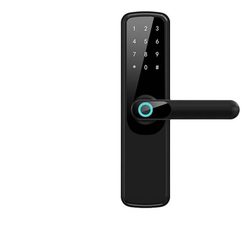 Pametna brava za vrata s otiskom prsta i lozinkom, pogodna za kućna, uredska i apartmanska vrata, s daljinskim otključavanjem