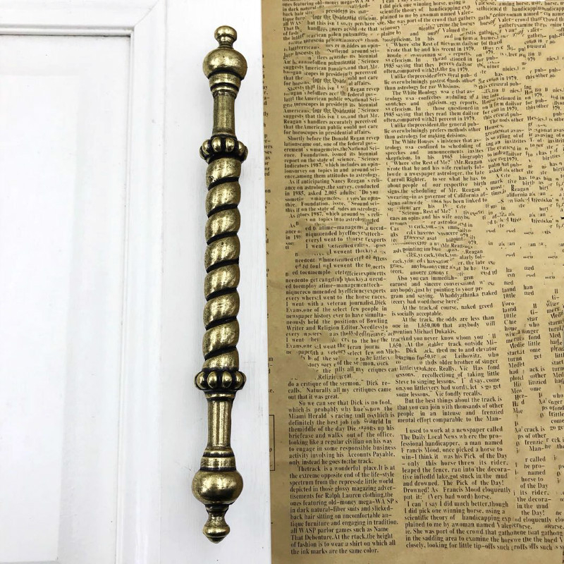 Λαβή επίπλων από κράμα ψευδαργύρου, ευρωπαϊκού στυλ για πόρτες και συρτάρια, μεσογειακό σχέδιο, μοντέλο 1060