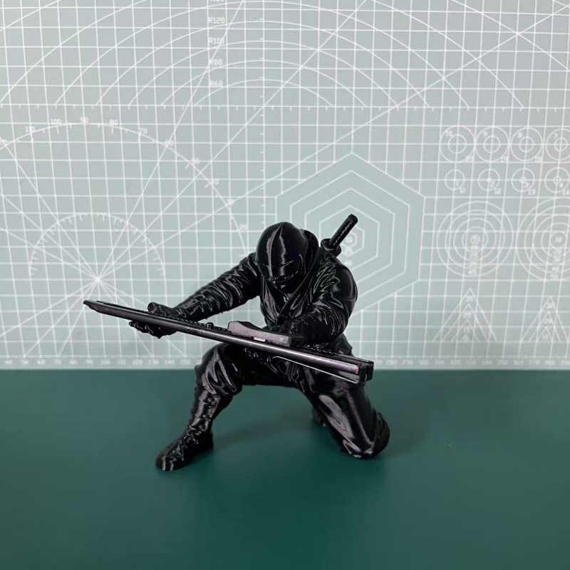 Νίντζα Δοχείο για Στυλό, 3D-τυπωμένο Διακοσμητικό Γραφείου και Οργανωτής
