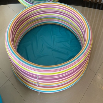 Φουσκωτή παιδική πισίνα, κυκλική PVC πισίνα για οικιακή και εξωτερική χρήση, μπανάκι μωρού και πισίνα με θαλασσινό θέμα
