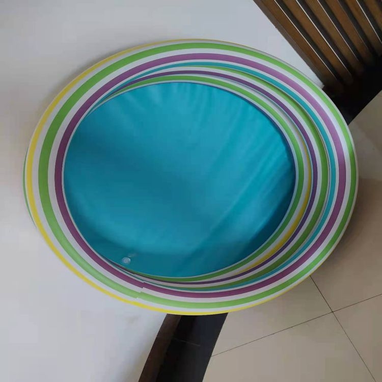 Φουσκωτή παιδική πισίνα, κυκλική PVC πισίνα για οικιακή και εξωτερική χρήση, μπανάκι μωρού και πισίνα με θαλασσινό θέμα
