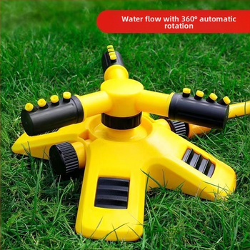 360° otočný postrekovač na záhradu, automatické zavlažovanie a tvorba krajiny