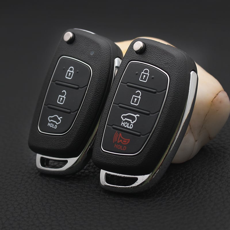 Νέο περίβλημα κλειδιού Hyundai/Kia αυτοκινήτων: Tucson, Santa Fe, Elantra, IX25
