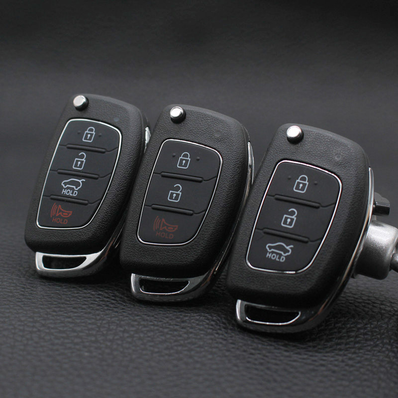Νέο περίβλημα κλειδιού Hyundai/Kia αυτοκινήτων: Tucson, Santa Fe, Elantra, IX25