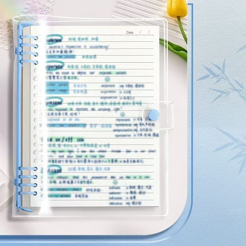 B5 σημειωματάριο με μαλακή PVC θήκη και αφαιρούμενο περίβλημα, ημερολόγιο A5