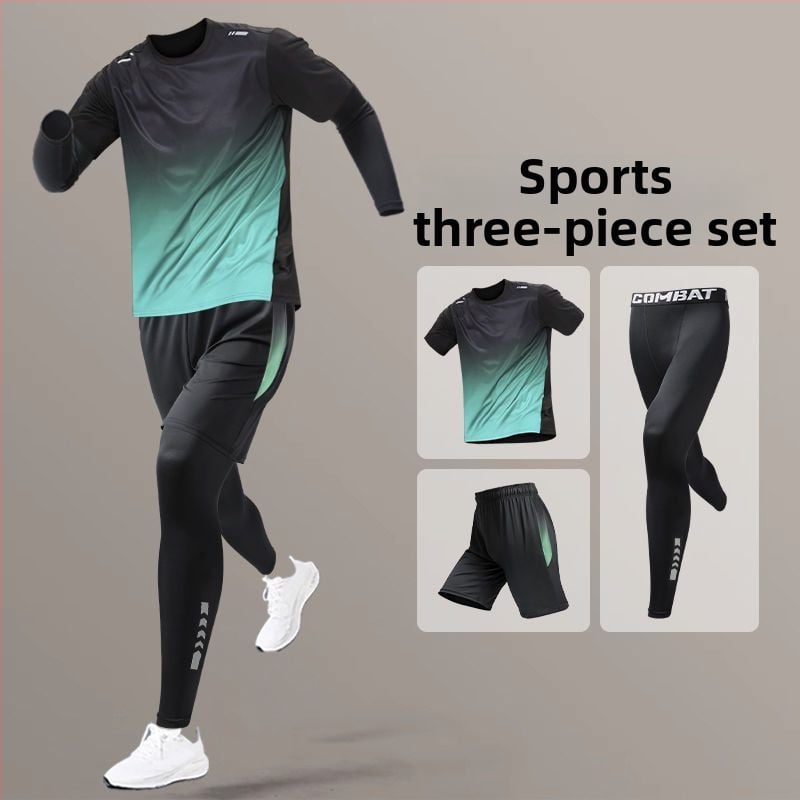 Unisex športový set na beh a zimné tréningy s rýchloschnúcou látkou, na ranný beh a cyklistiku