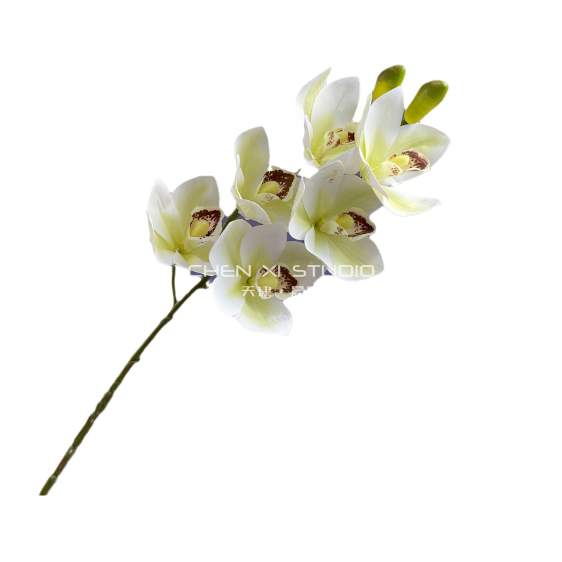 Visokokvalitetna 3D-otiskana umjetna Phalaenopsis orhideja, velika orhideja, realističan svadbeni dekor za aranžiranje cvjetnih kompozicija