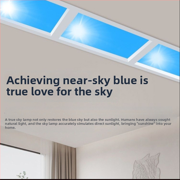 Integrované stropné svetlo Sky Light pre kuchyňu a kúpeľňu, modrá obloha svetlo
