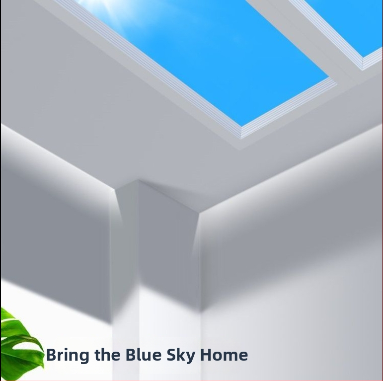 Integrované stropné svetlo Sky Light pre kuchyňu a kúpeľňu, modrá obloha svetlo