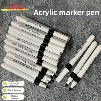 72 farieb akrylových markerov, vrstviace sa a nepretečú cez papier, umývateľné akvarelové markery pre deti a študentov, vhodné pre umenie