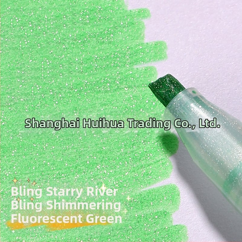ZEBRA WKS18 fluoreskující pero – perleťový lesk, hviezdna obloha Kirarich žiarivá farba