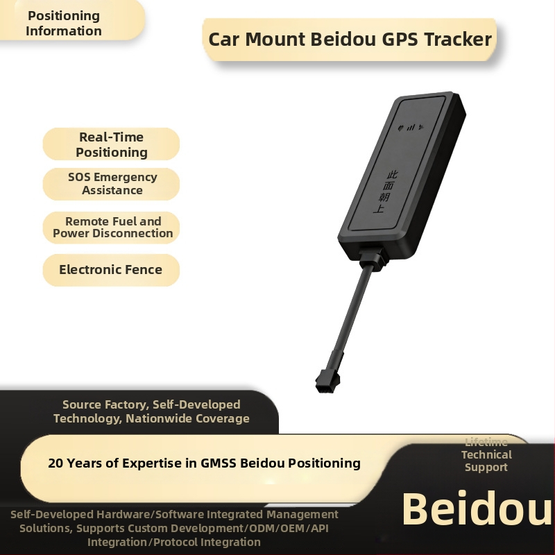 4G Beidou GPS lokátor pre autá a motocykle – sledovanie a ochrana proti strate