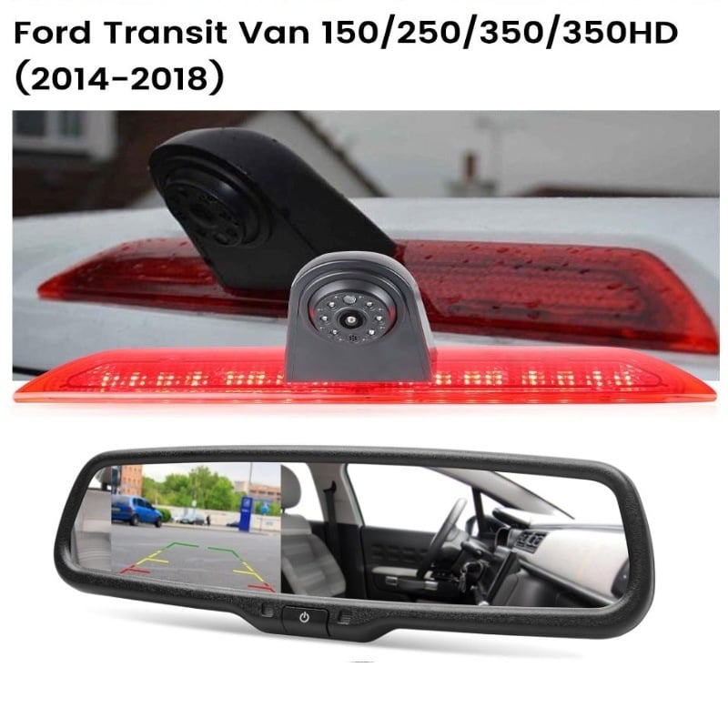 4,3-inčni zaslon retrovizora s kamerom za Ford F-150, F-250 i F-350