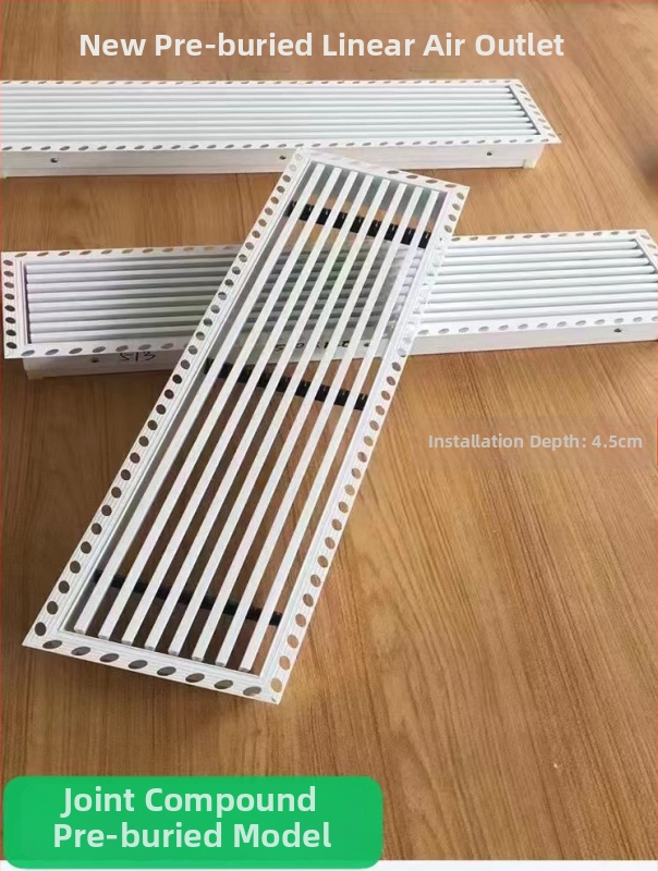 Xieying lamelni izlaz zraka od ABS plastike za gips ploču