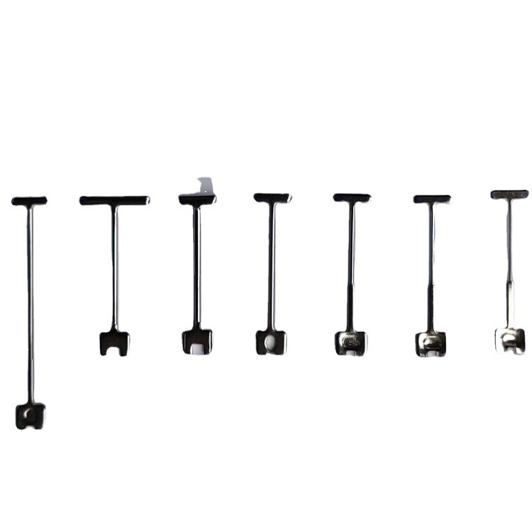 Mingrui Alat za niveliranje pločica s zamjenjivim čeličnim iglama, raspon 0,5–2,0 mm, kratka verzija, produžene i šire igle za pločice za pod