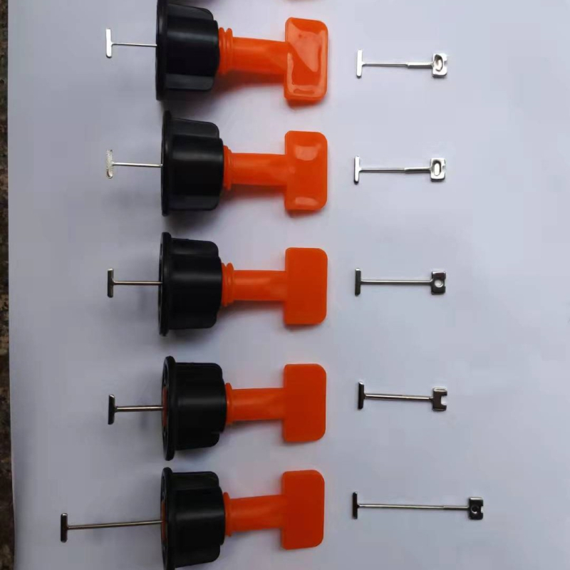 Mingrui Alat za niveliranje pločica s zamjenjivim čeličnim iglama, raspon 0,5–2,0 mm, kratka verzija, produžene i šire igle za pločice za pod