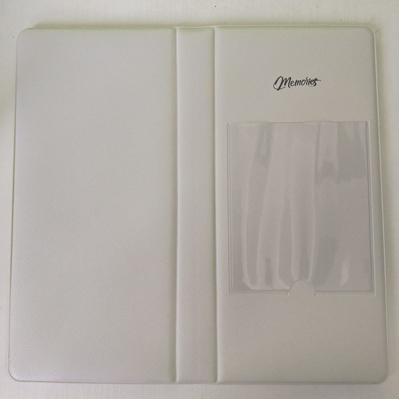5-inčni PP fotoalbum za Polaroid, velik kapacitet, 16 unutarnjih stranica, dimenzije 10,3 × 10,6 cm