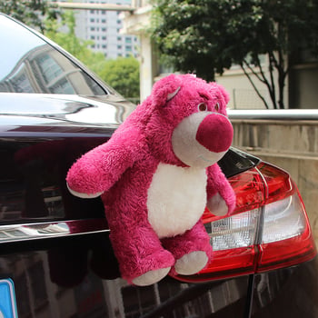 Strawberry Bear Διακόσμηση πίσω μέρους αυτοκινήτου – κρεμαστό διακοσμητικό για πορτ-μπαγκάζ, αυτοκίνητα, μοτοσικλέτες και ηλεκτρικά οχήματα