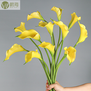 Mini dekorativni Calla Lily cvijet od mekanog EVA materijala za kućnu dekoraciju
