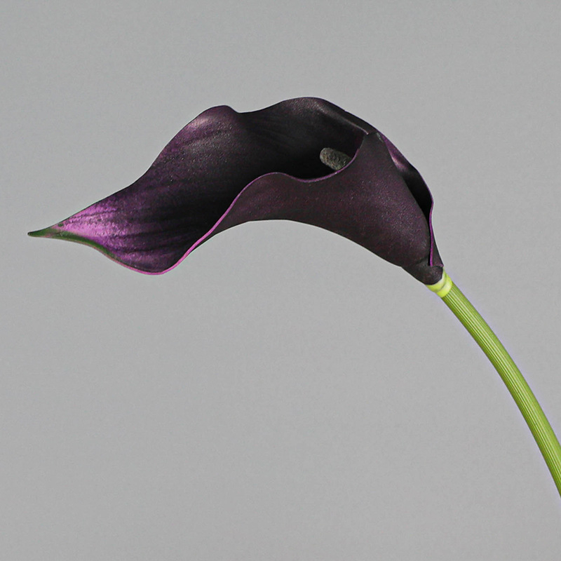 Mini dekorativni Calla Lily cvijet od mekanog EVA materijala za kućnu dekoraciju