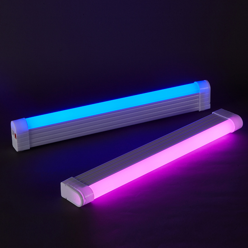 Sabie LED portabilă cu iluminare ambientală, lampă de noapte colorată, reîncărcabilă pentru streaming și iluminare de completare